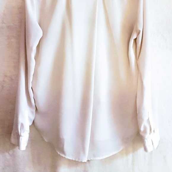#C6 Joe Fresh White Button Front Shirt - Picture 4 of 5